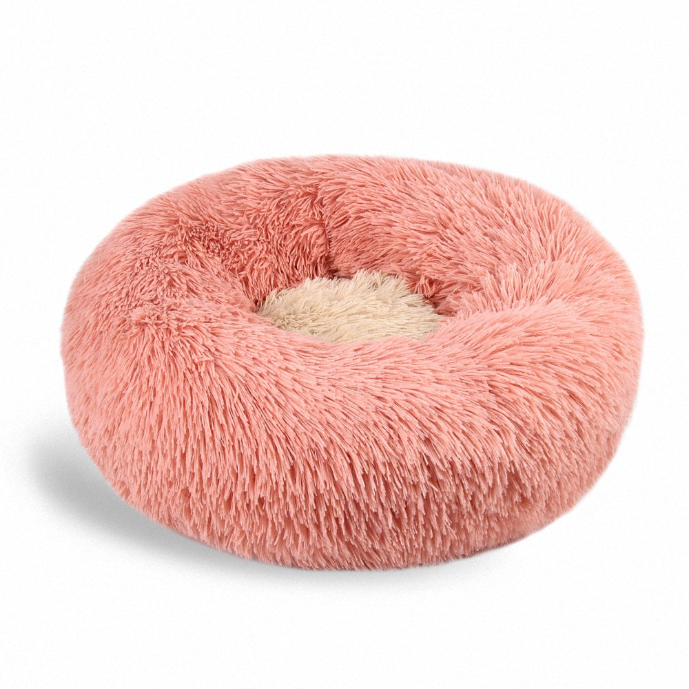 Pet Bed Kennel Round Winter Warm Dog House Sleeping Bag
