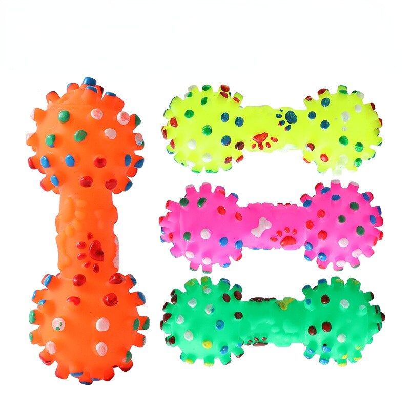 Dog With Molar Teeth Cleaning Dog Toy