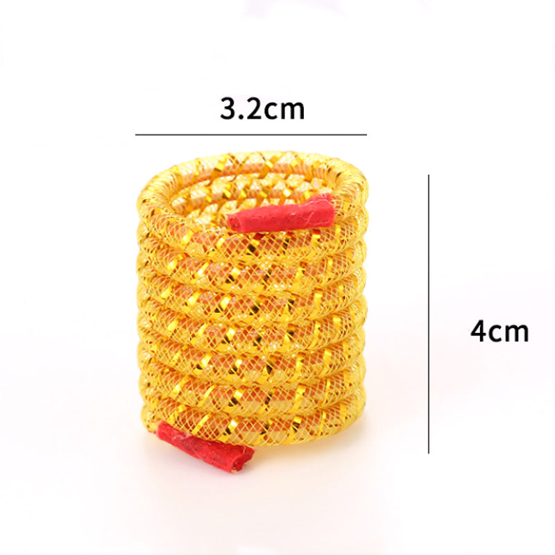 Random Color Cat Spring Toys Creative Plastic Flexible Cat Coil Toy
