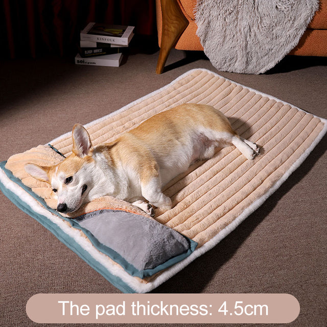 Dog Bed Padded Cushion Sleeping Mats