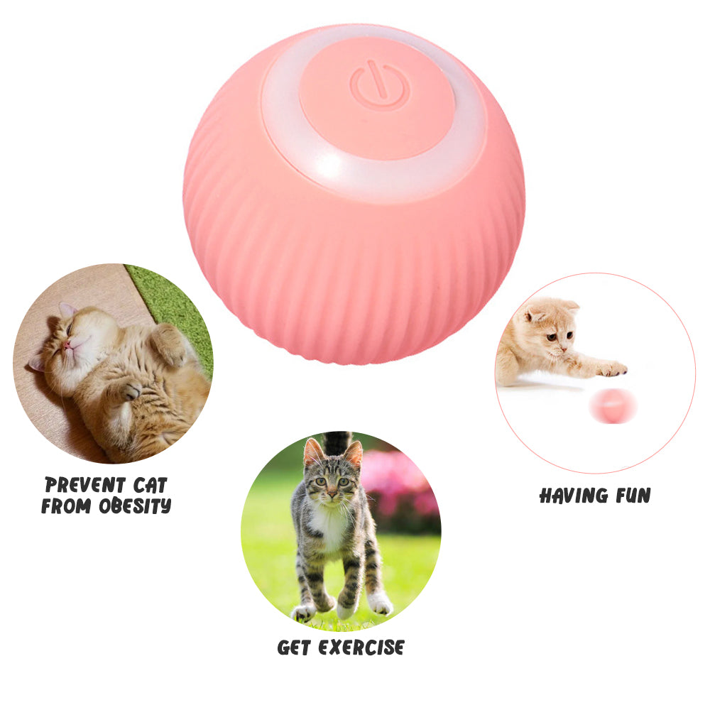 Intelligent Cat Toy Automatic Rolling Ball Electric Cat Toy