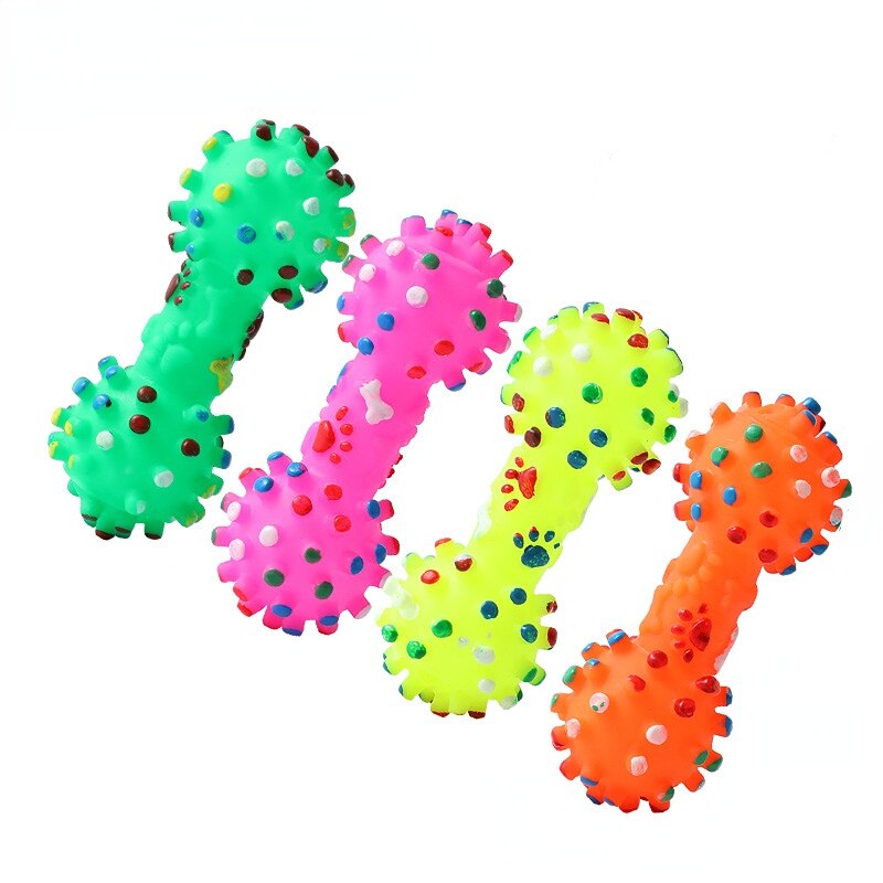 Dog With Molar Teeth Cleaning Dog Toy