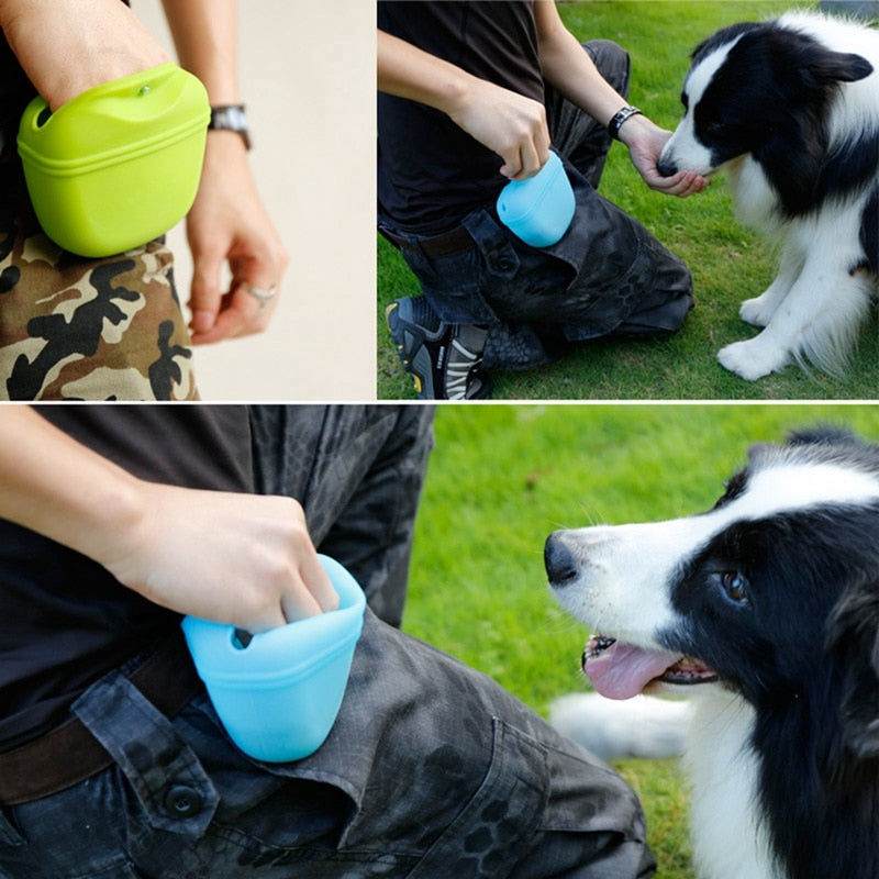 Pet Portable Dog Training Waist Bag Outdoor Feed Storage