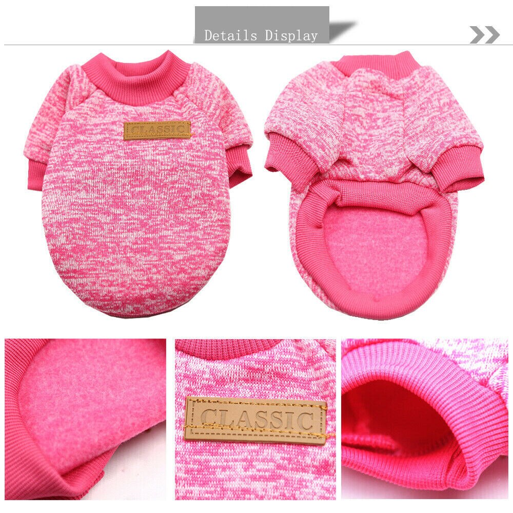 Summer Fashion Pet Puppy Sweater Sweatshirt Costume Jumpers