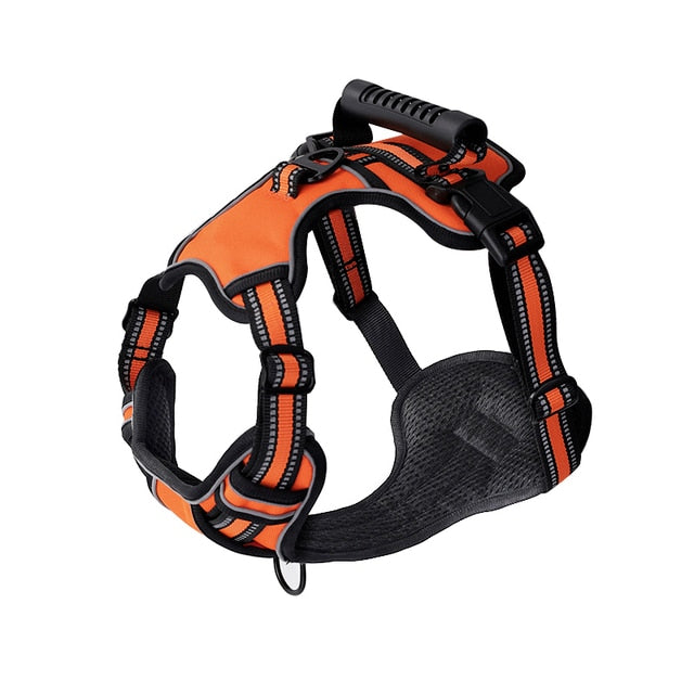Dog Harness No Pull Breathable Reflective Pet Harness Vest