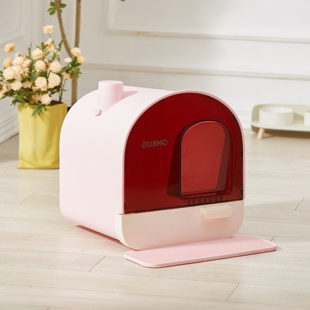 Fully Enclosed Cat Litter Box Odor Proof Cat Toilet Drawer