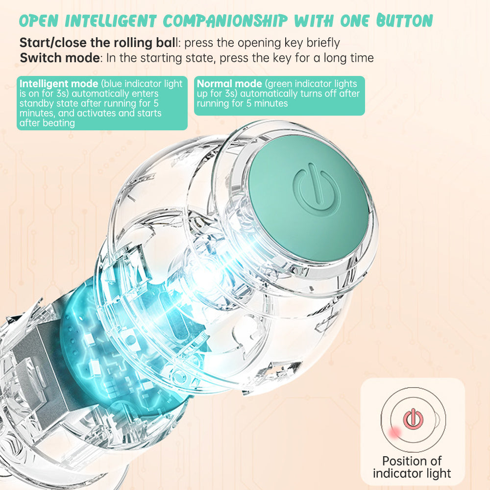 Intelligent Cat Toy Automatic Rolling Ball Electric Cat Toy