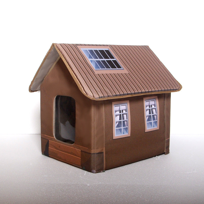Outdoor Pet House Folding Pet Litter Universal Dog House