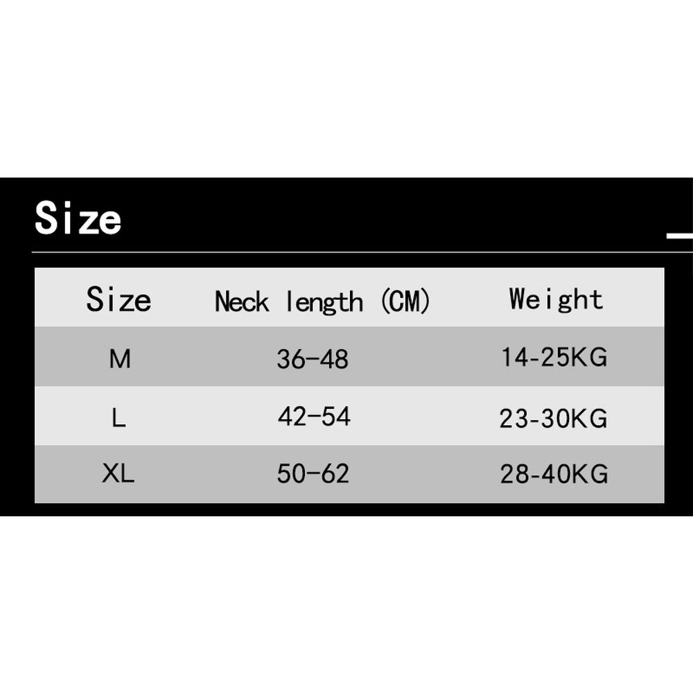 Dog Outdoor Training Thickened Collar Breathable Durable Pet Collar