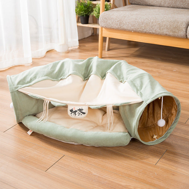Pet Cat Tunnel Interactive Play Toys