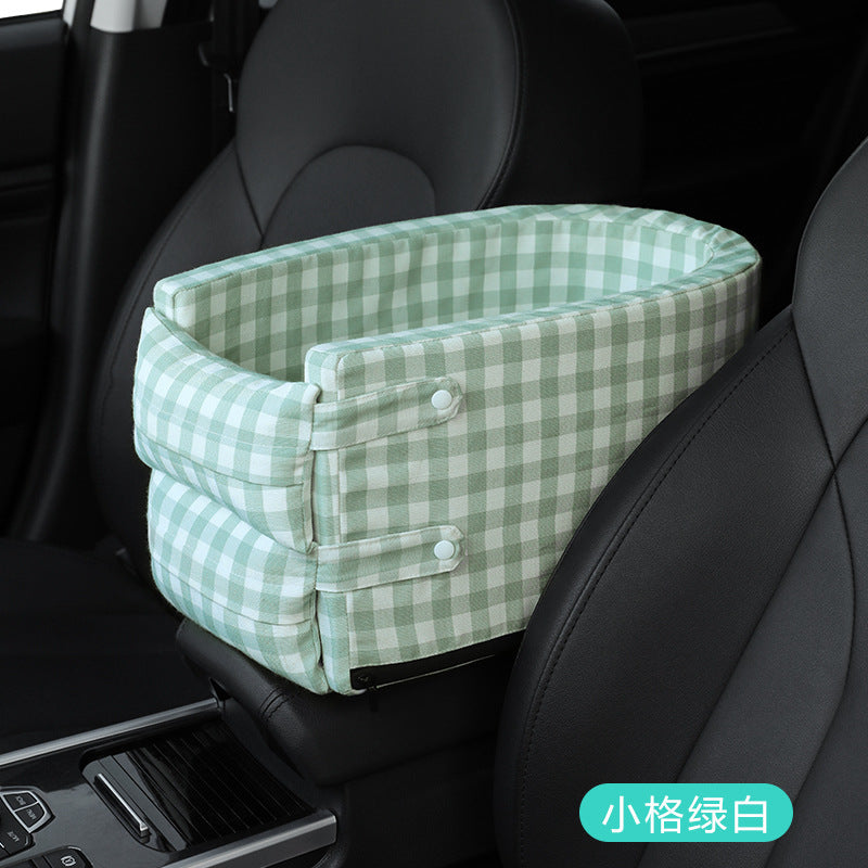 New Car Central Control Armrest Box Pet Nest Dog Cat Car Safety Seat