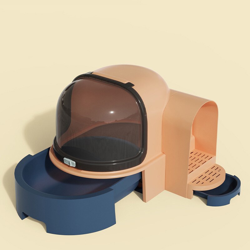 Cat Litter Box Large Capacity Fully Enclosed Cat Toilet