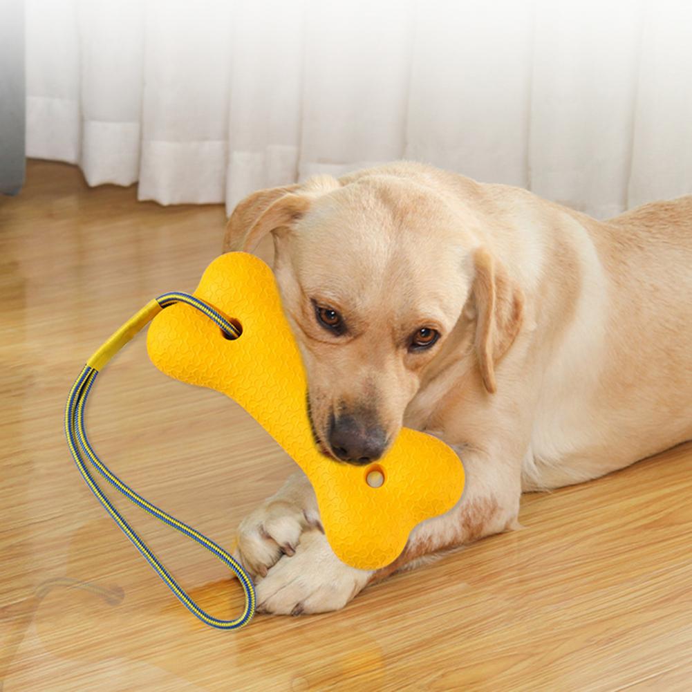 Pet Dog Yellow Bone Molar Chewing Toy