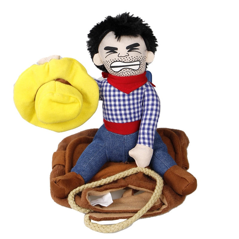 Halloween Dog Costumes Cowboy Dressing Up Jacket Coats