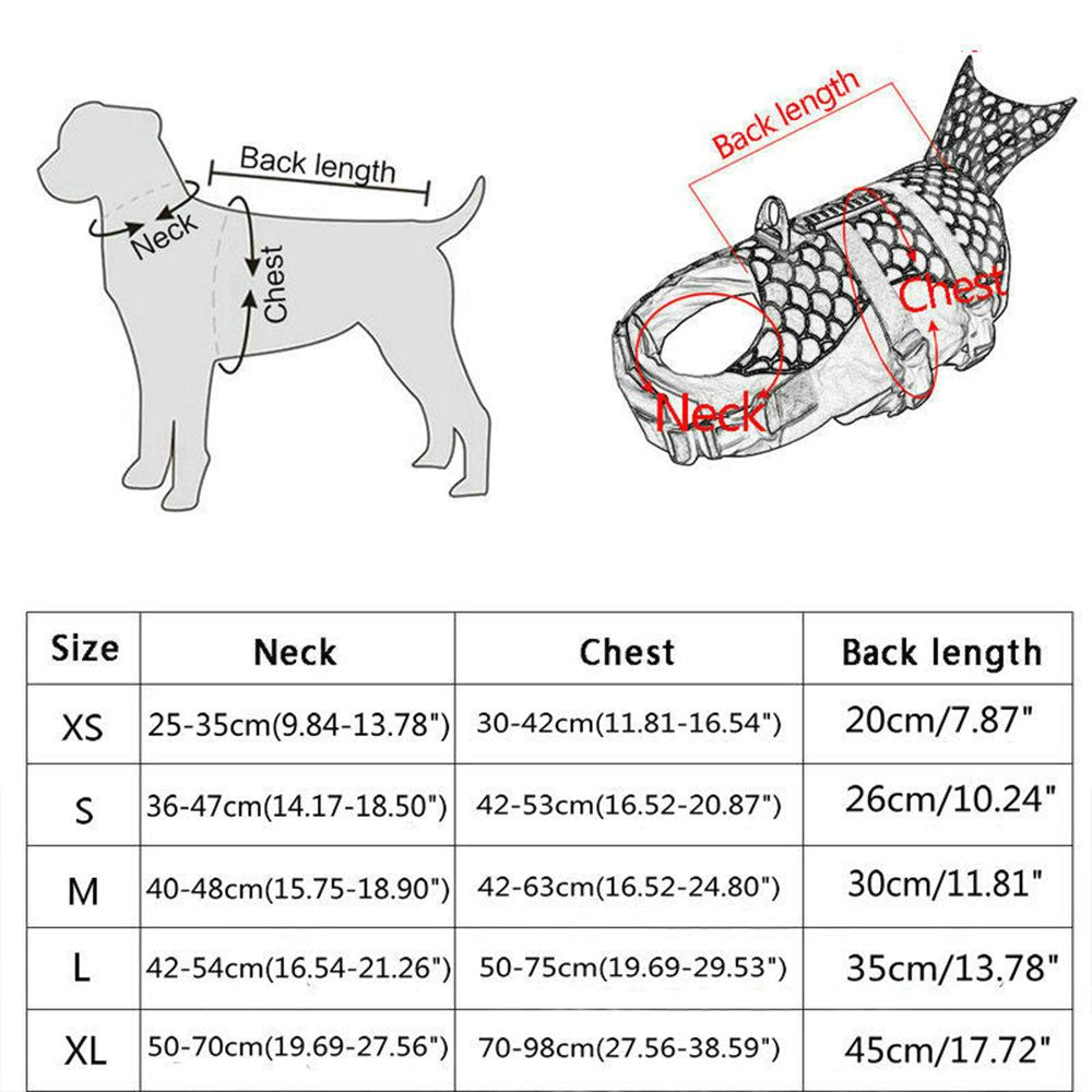 Pet Dog Life Jacket Vest Clothes