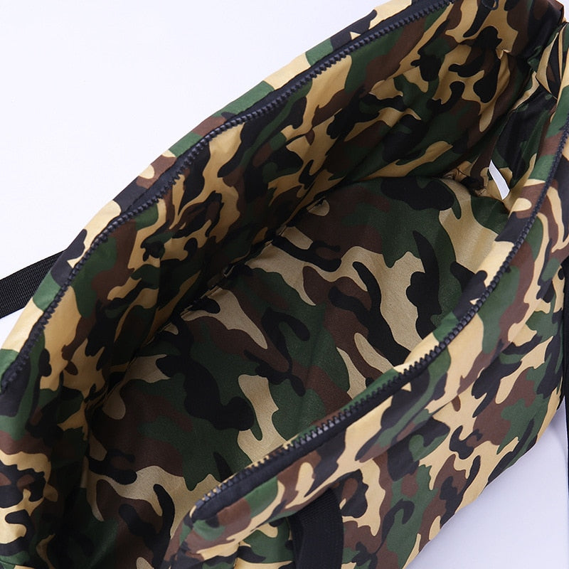 Camouflage Pet Dog Carrier Bags Portable Puppy Sling Bag