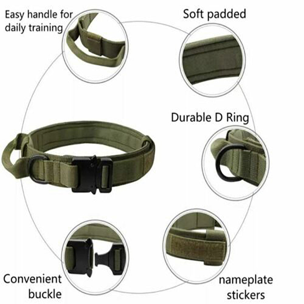Dog Outdoor Training Thickened Collar Breathable Durable Pet Collar