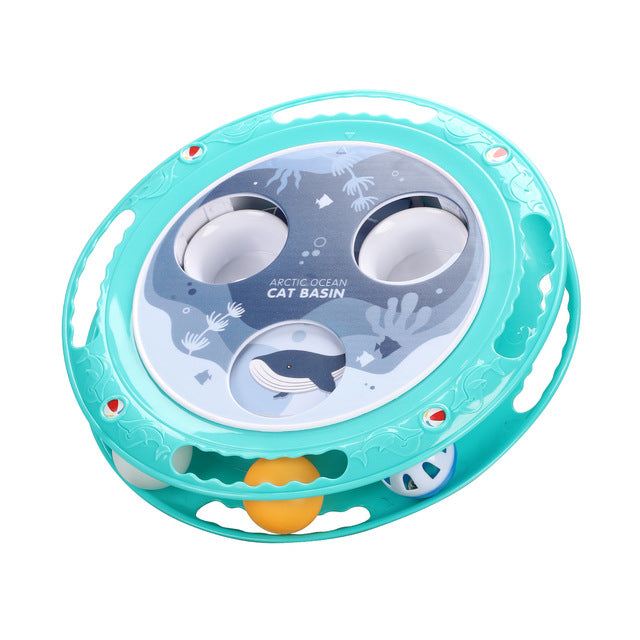 Creative Cat Self-healing Toy 360-degree Rotatable Home Interactive Toy