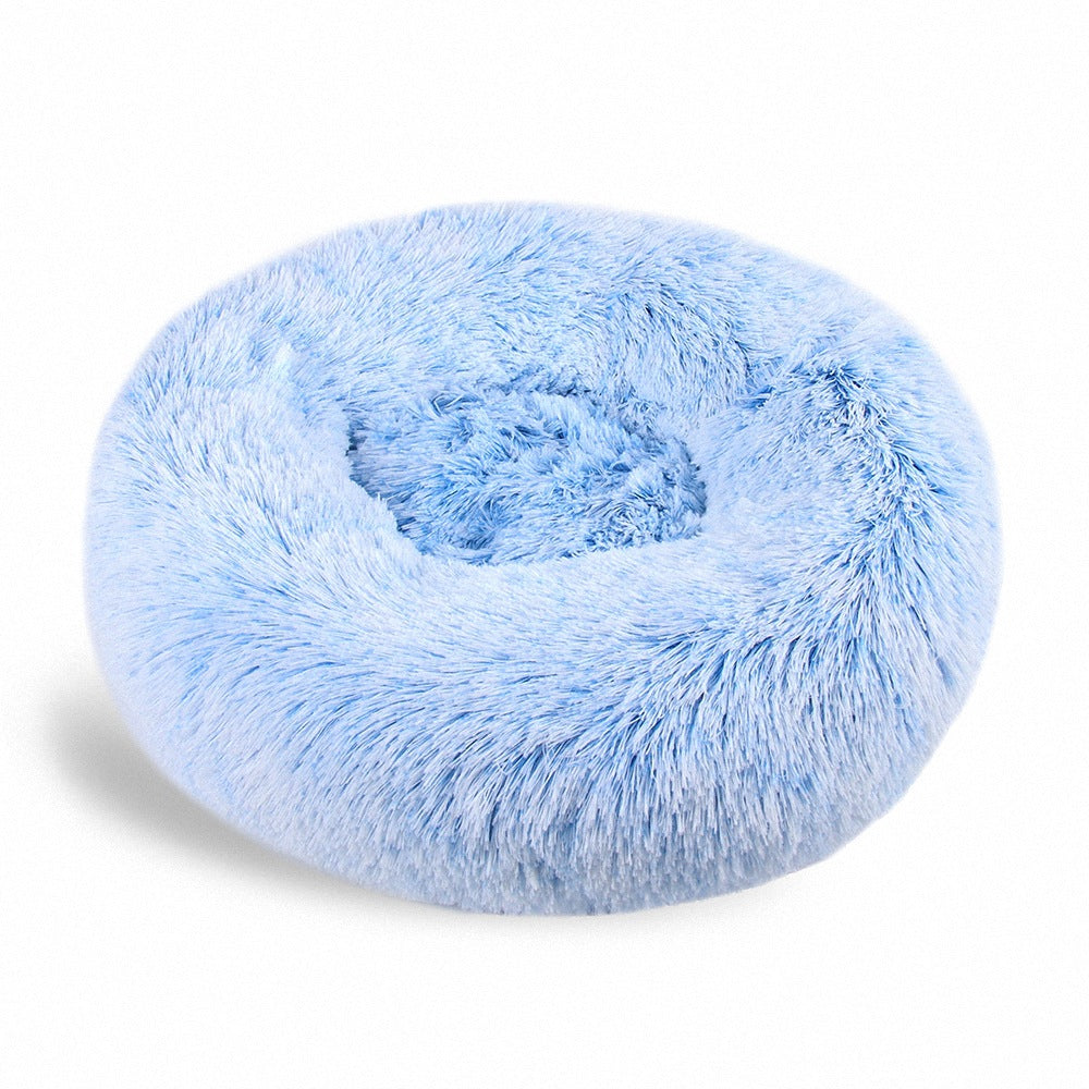 Pet Bed Kennel Round Winter Warm Dog House Sleeping Bag
