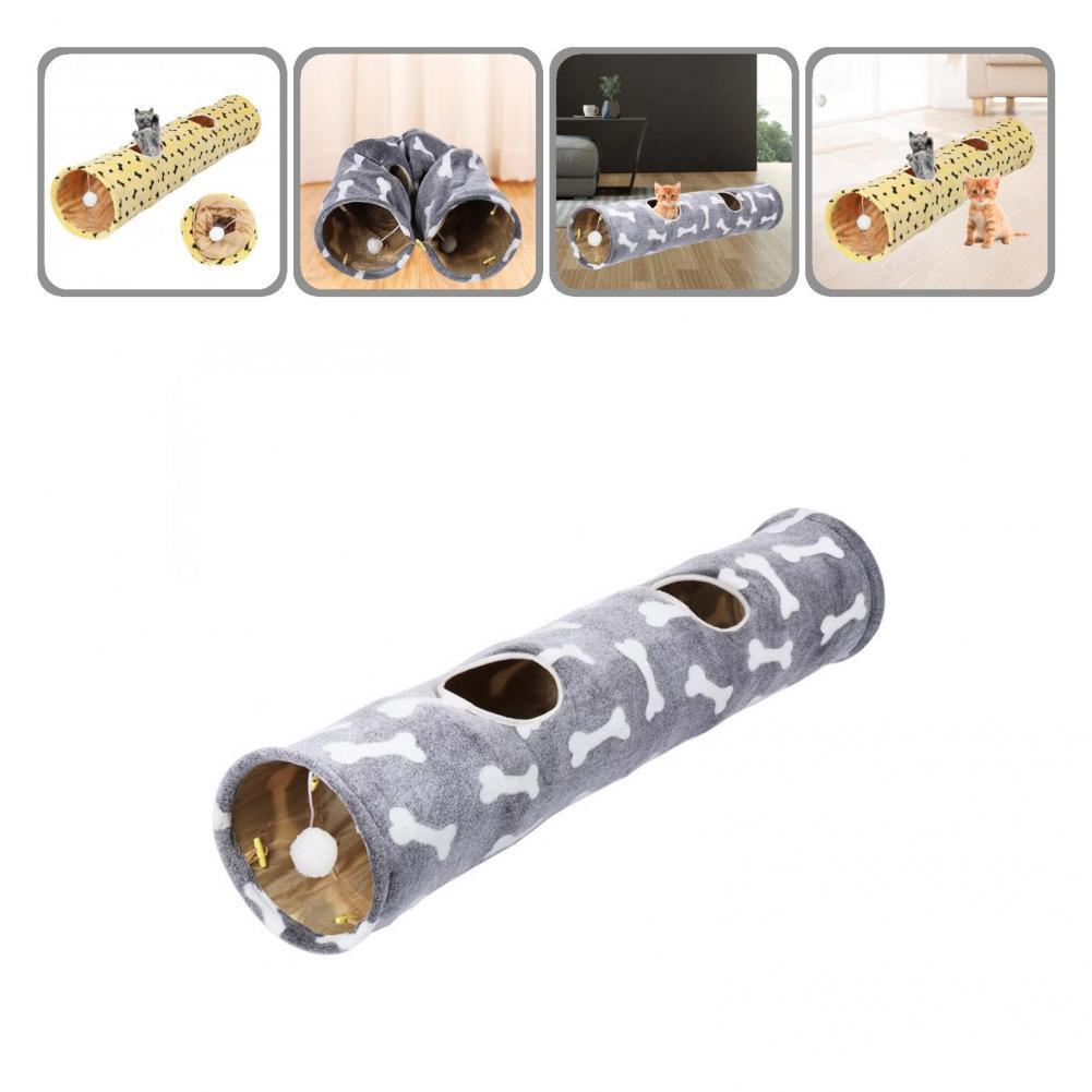 Pet Warm Tunnel House Collapsible Cat Tunnel Toy