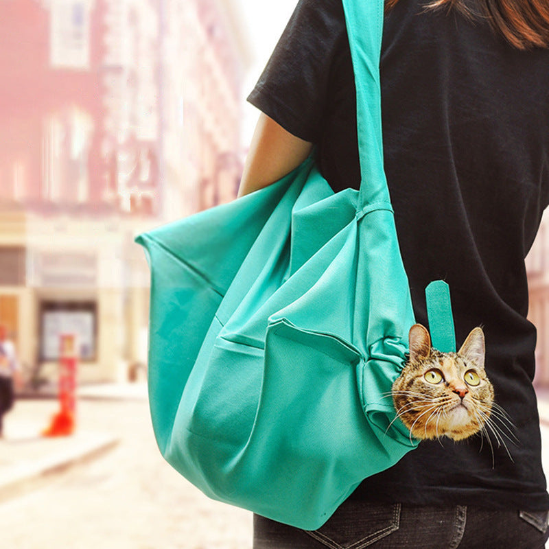 Portable Dog Pet Cat Outing Travel Backpack One-shoulder Carrier