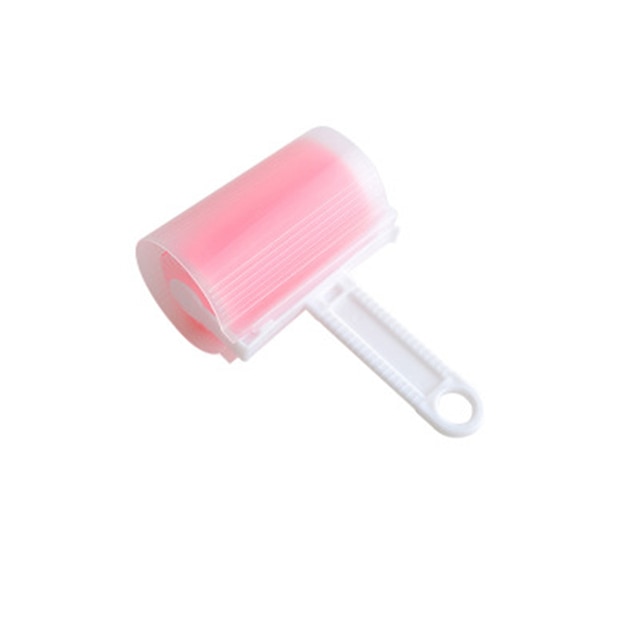 Pet Hair Sticky Roller Cleaning Portable Hair Remover Roller-Brush