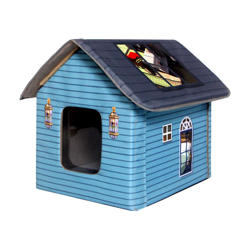 Outdoor Pet House Folding Pet Litter Universal Dog House