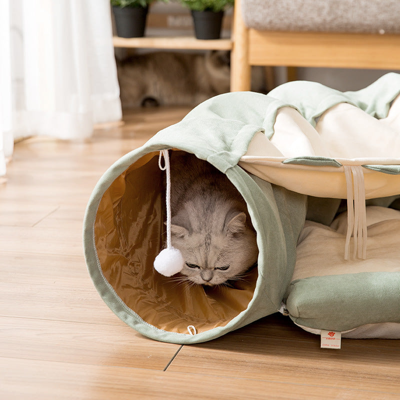 Pet Cat Tunnel Interactive Play Toys