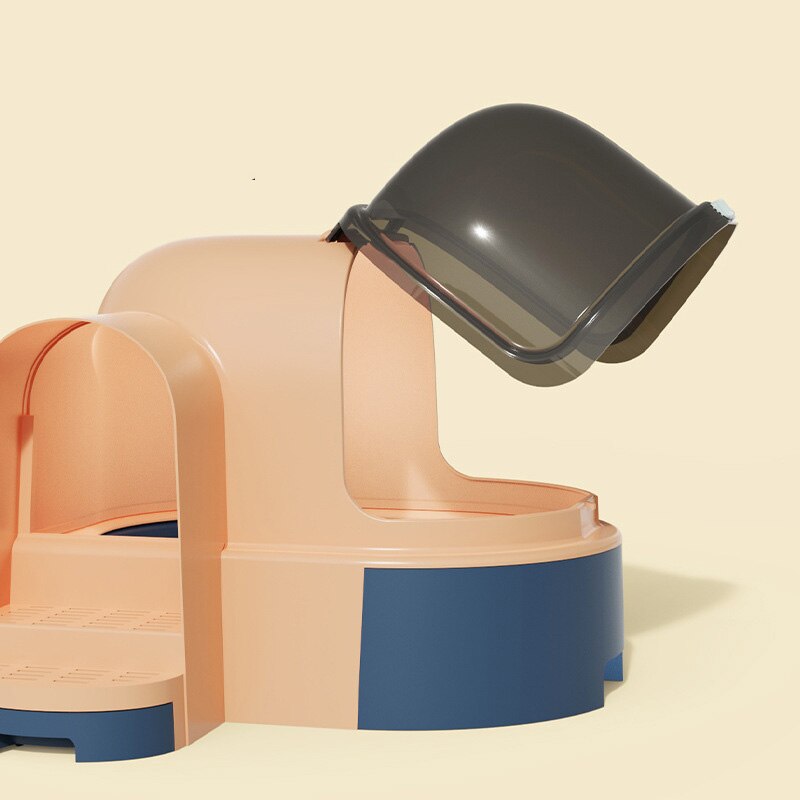 Cat Litter Box Large Capacity Fully Enclosed Cat Toilet
