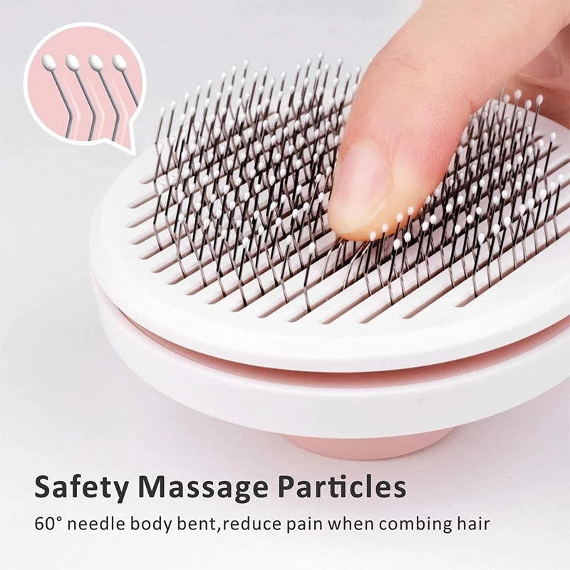 Pet Cat Brush Dog Comb Hair Removes Pet Hair Comb
