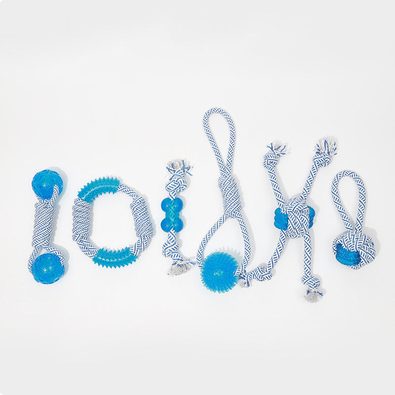 Pet Dog Training Rubber Ball Interactive Toys