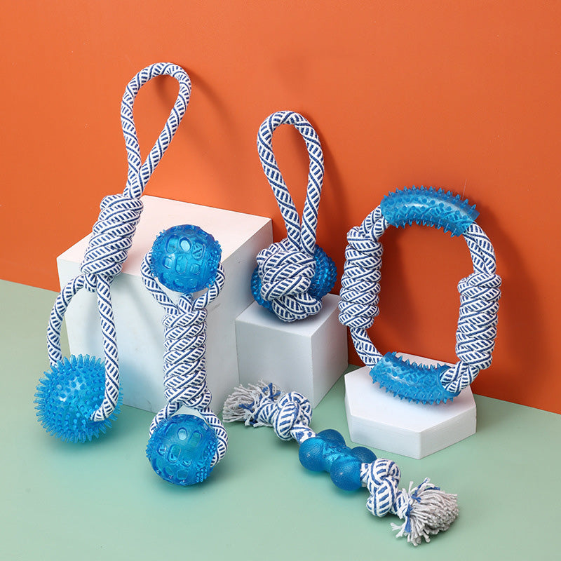 Pet Dog Training Rubber Ball Interactive Toys