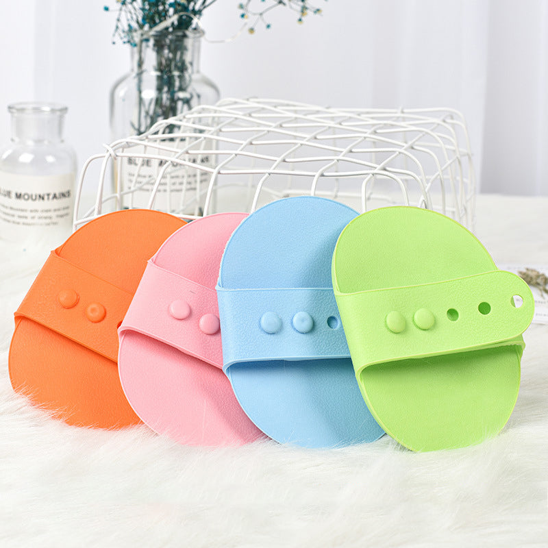 Pet Bath Brush Dog Cat Silicone Massage Comb