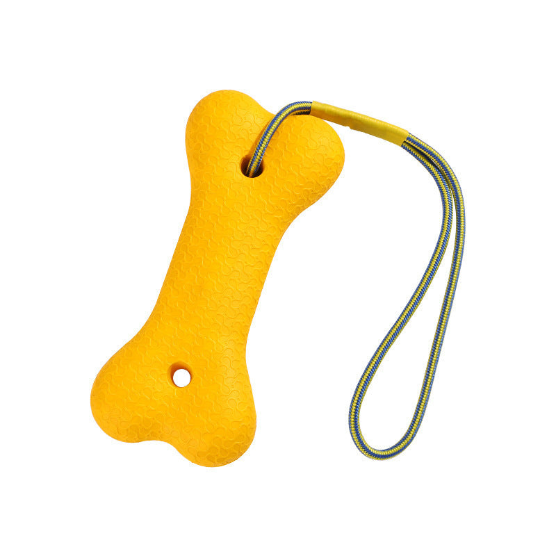 Pet Dog Yellow Bone Molar Chewing Toy
