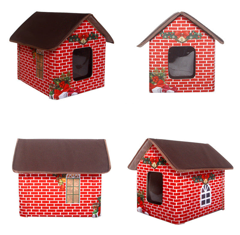 Outdoor Pet House Folding Pet Litter Universal Dog House