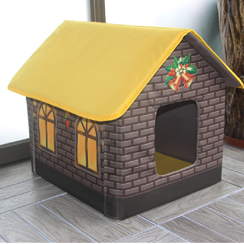 Outdoor Pet House Folding Pet Litter Universal Dog House