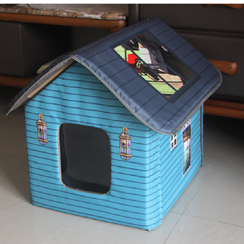 Outdoor Pet House Folding Pet Litter Universal Dog House