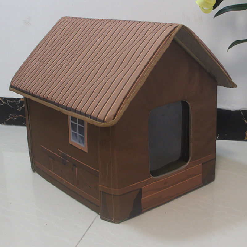Outdoor Pet House Folding Pet Litter Universal Dog House
