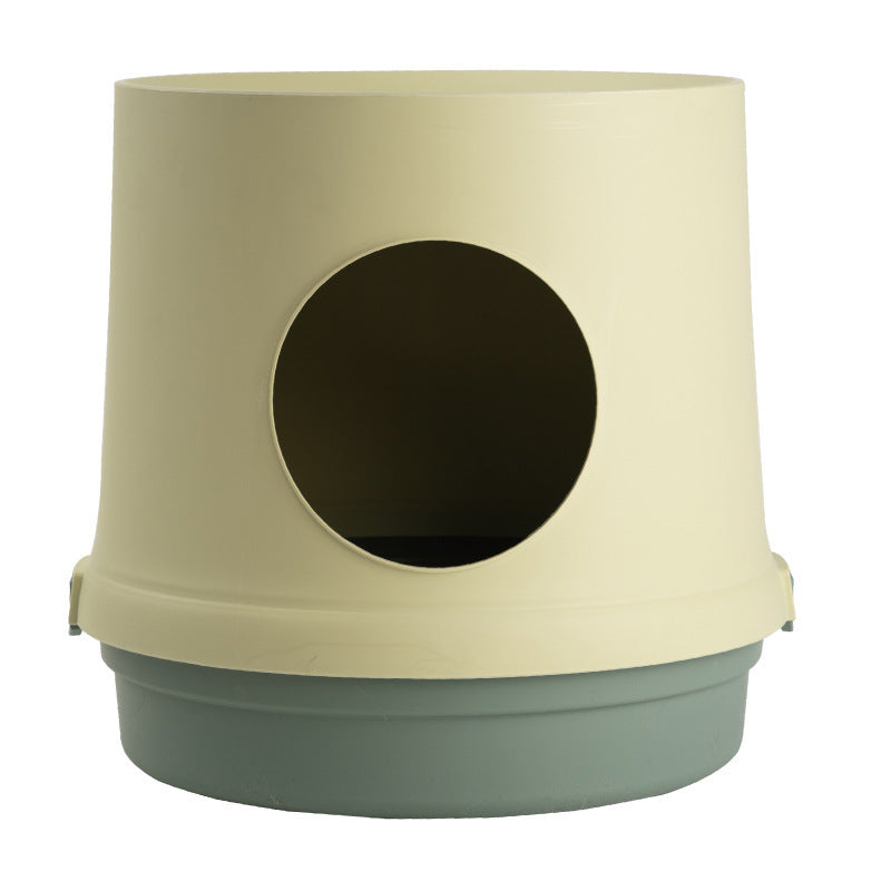 Pet Toilet Fully Enclosed Cat Litter Box