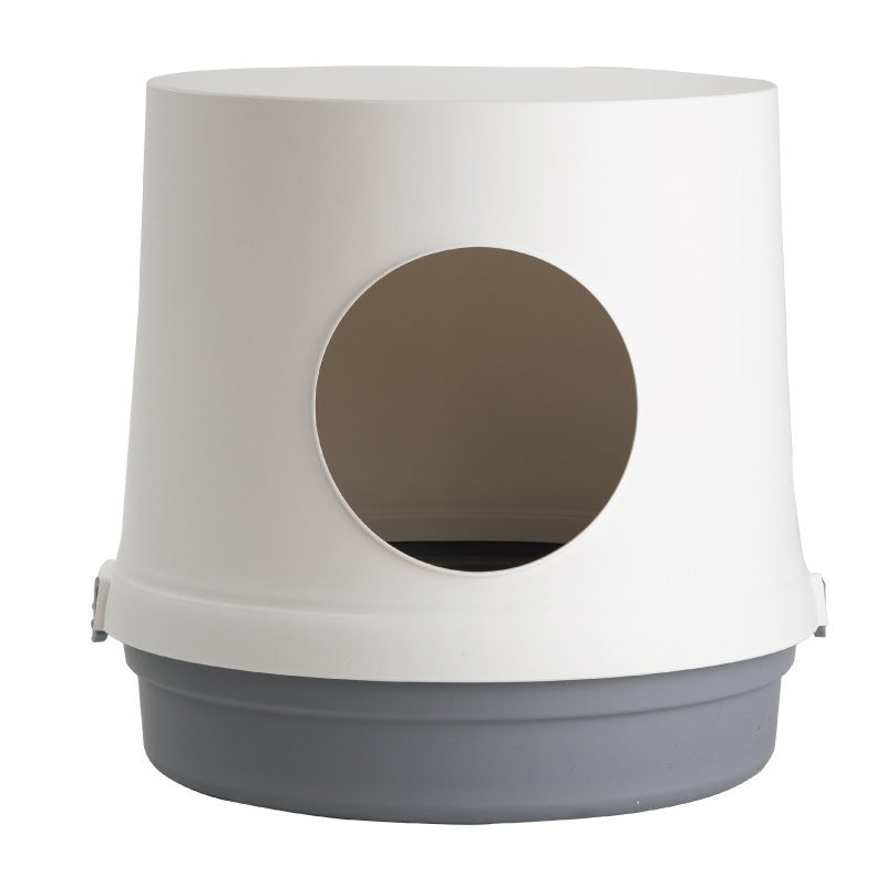 Pet Toilet Fully Enclosed Cat Litter Box