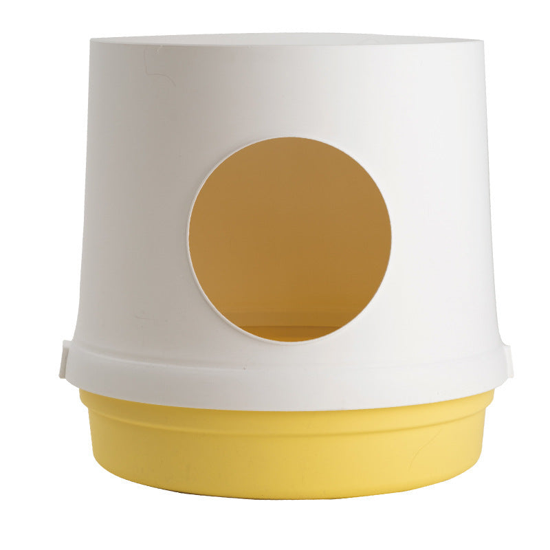 Pet Toilet Fully Enclosed Cat Litter Box