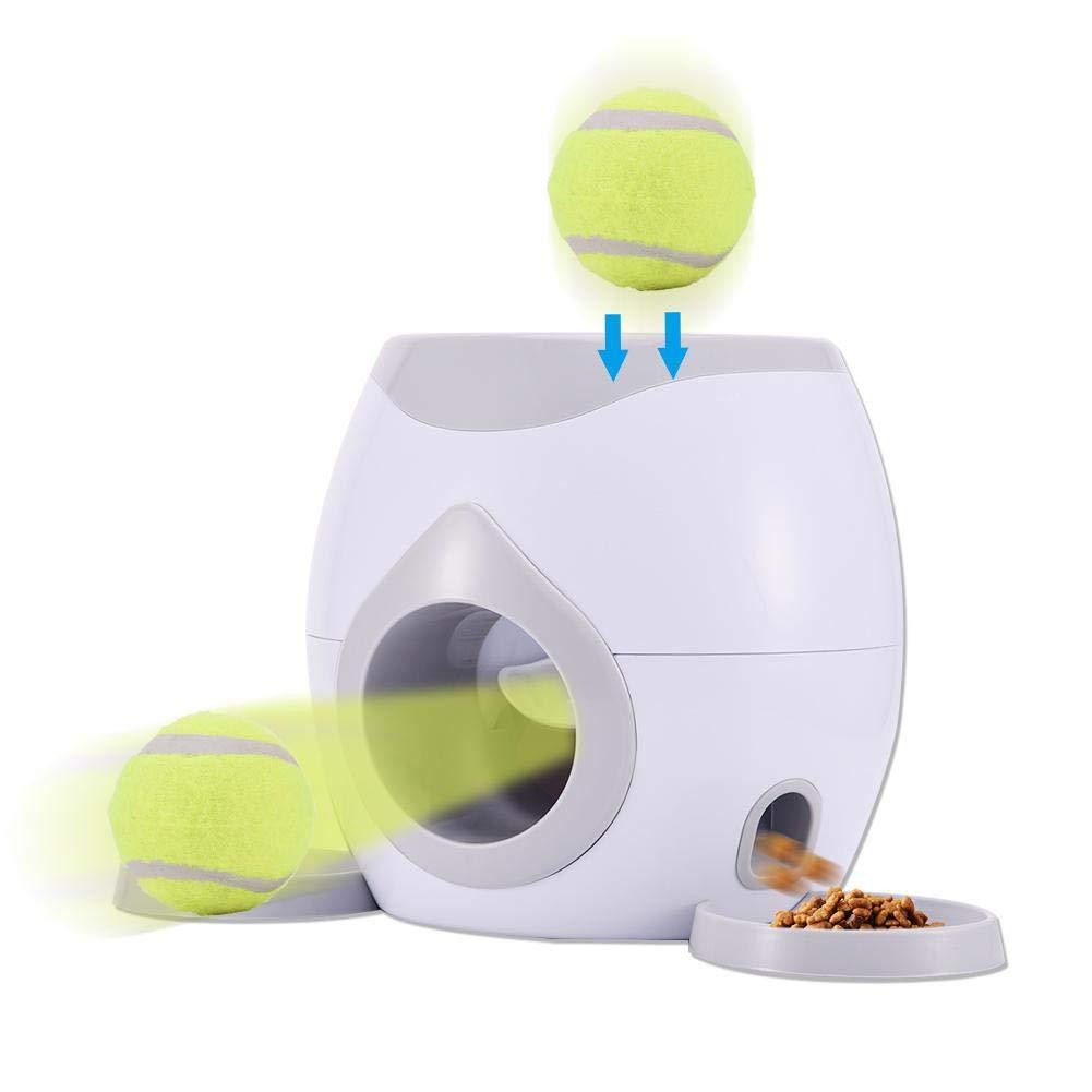 Pet Ball Launcher Toy Dog Tennis Food Reward Machine Toy