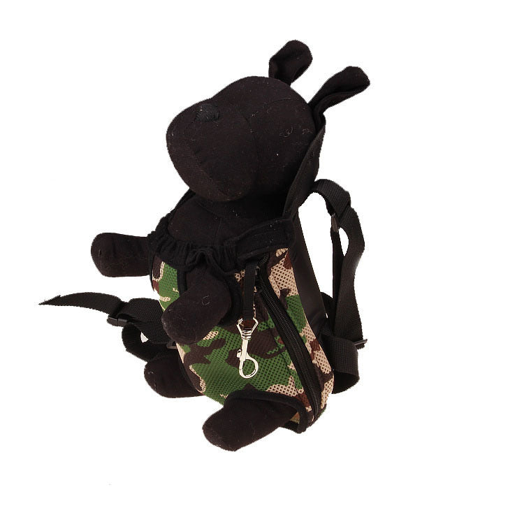 Pet Dog Carrier Backpack Mesh Camouflage Colorful Travel Shoulder Bags