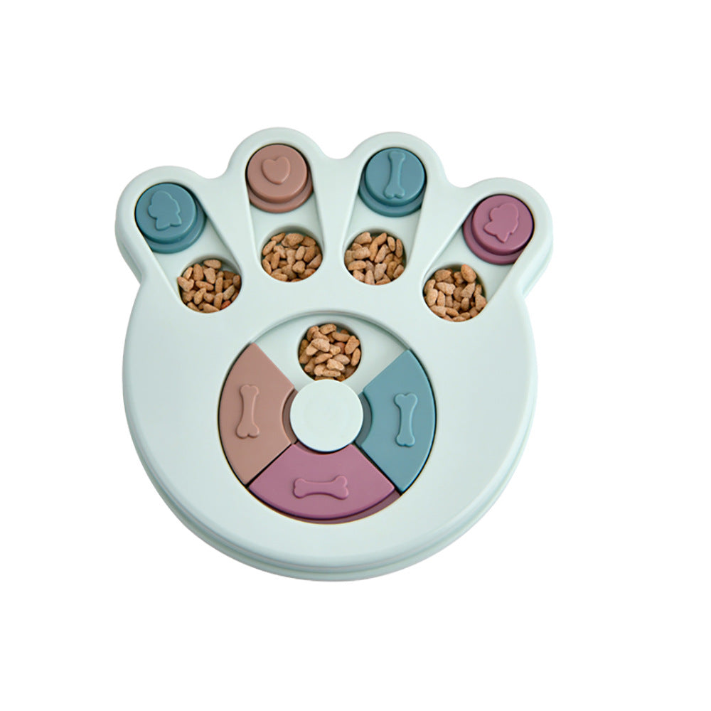 Interactive Dog Training Feeding Turntable Toy