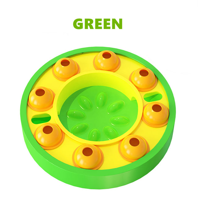 Pet Training Toys Food  Turntable Eco-friendly Multifunction Pet Food Dish