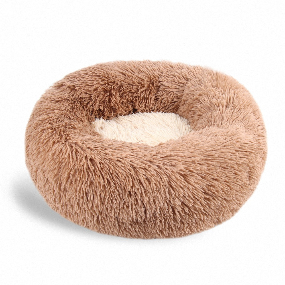 Pet Bed Kennel Round Winter Warm Dog House Sleeping Bag