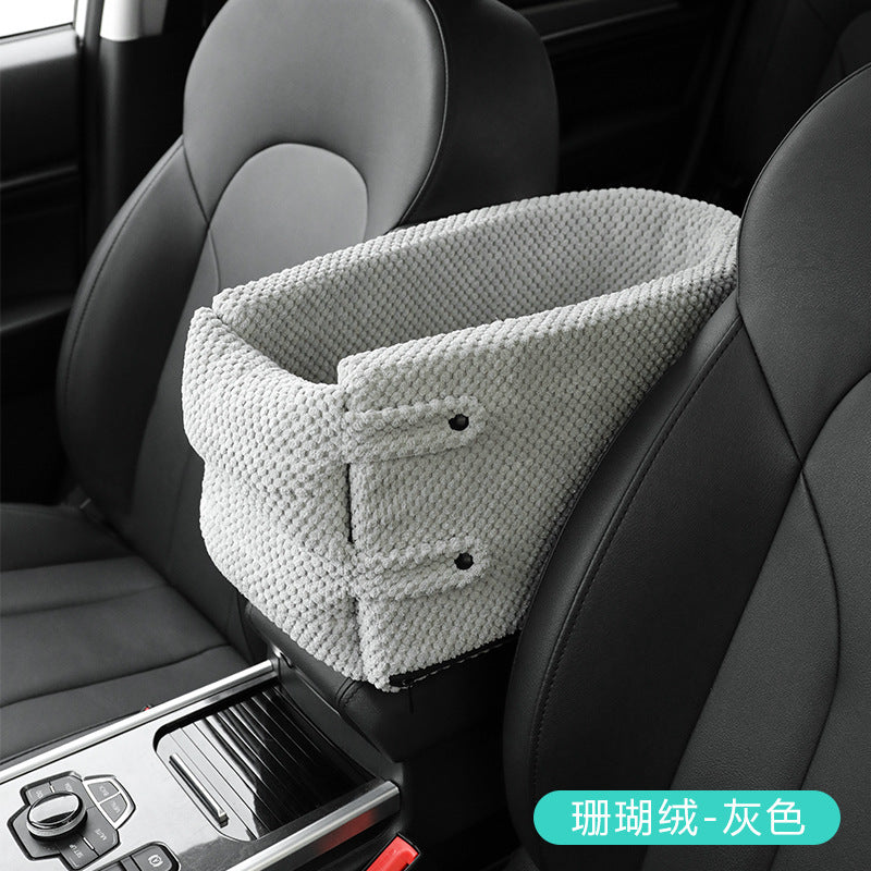 New Car Central Control Armrest Box Pet Nest Dog Cat Car Safety Seat