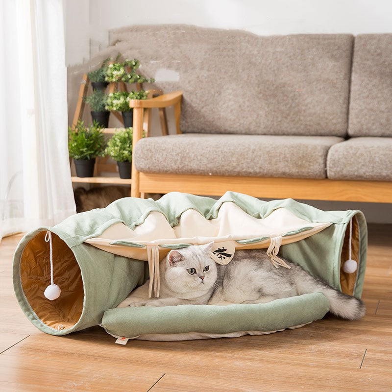 Pet Cat Tunnel Interactive Play Toys