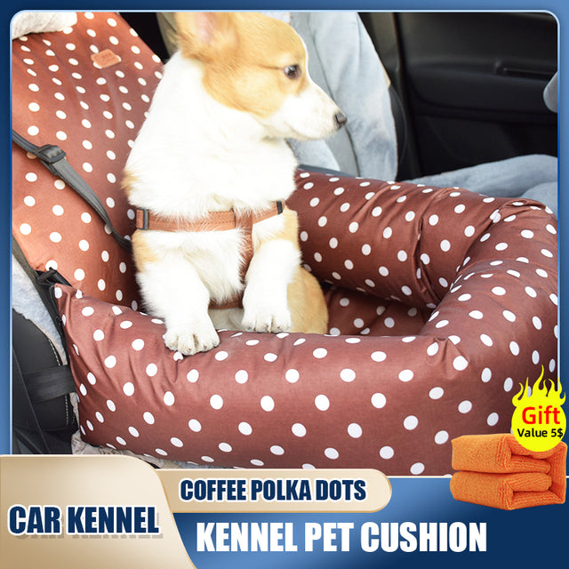 Dog Car Seat Central Control Nonslip Dog Carriers