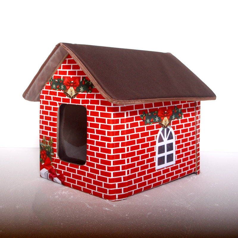 Outdoor Pet House Folding Pet Litter Universal Dog House